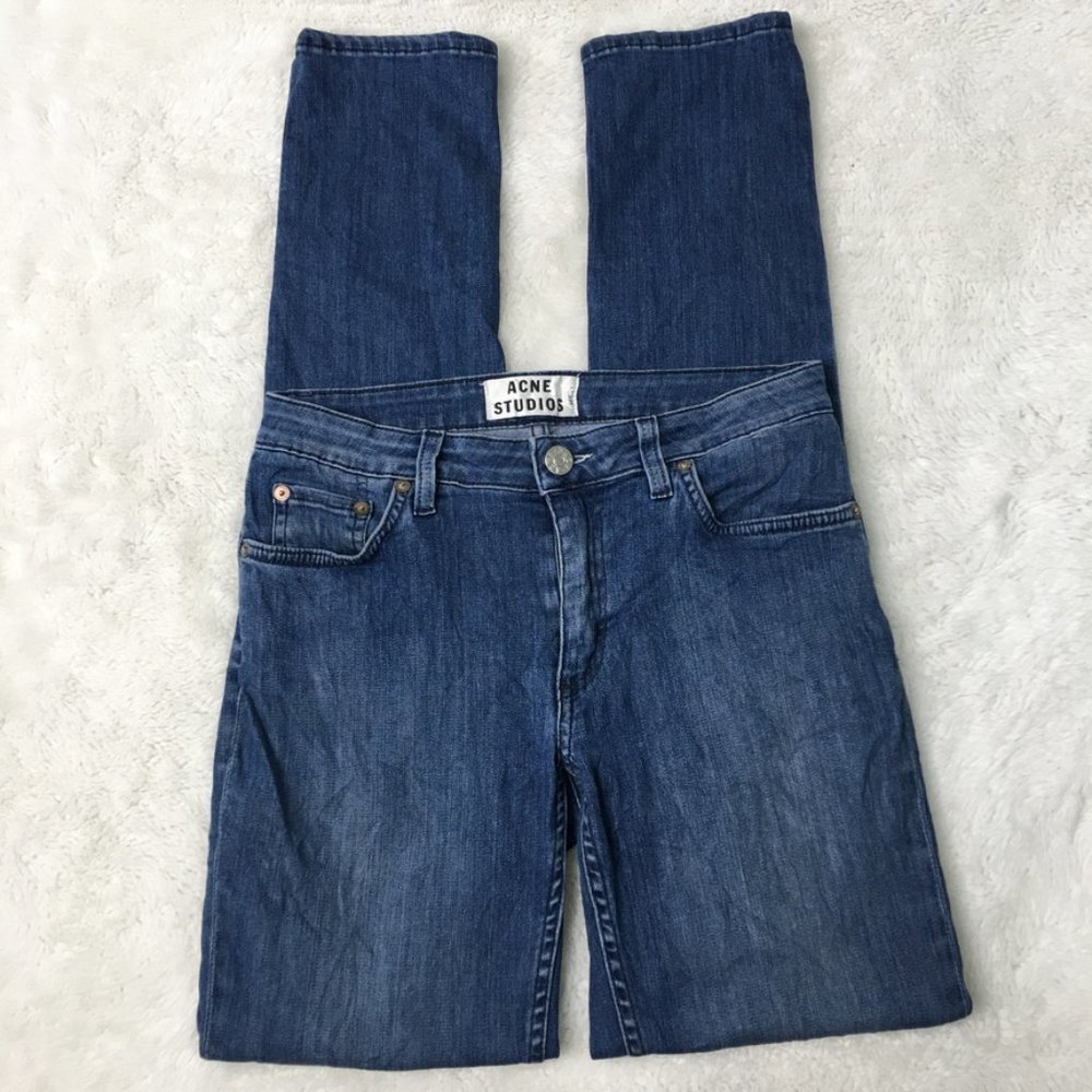 Acne Studio Womens Flex S Atlantis Skinny Jeans Size 27 x 30.5"